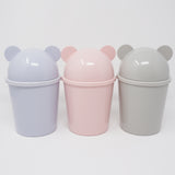 Mini Trash Can with Bear Ears - Daiso