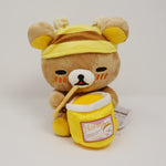 2011 Blushing Rilakkuma with Honey Jar Plush - Rilakkuma Honey and Smile Store Limited - San-X