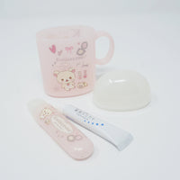 Korilakkuma Toothbrush Set - Cat Theme