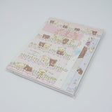 Rilakkuma Letterset Korilakkuma meets Chairoikoguma Theme - Korilakkuma meets Chairoikoguma Theme