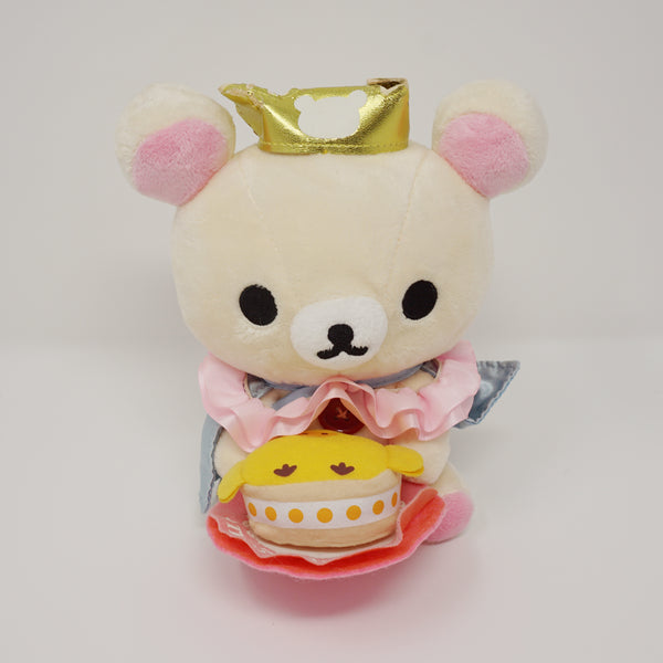 (No Tag) 2008 5th Anniversary Korilakkuma with Kiiroitori Cake Plush Rilakkuma