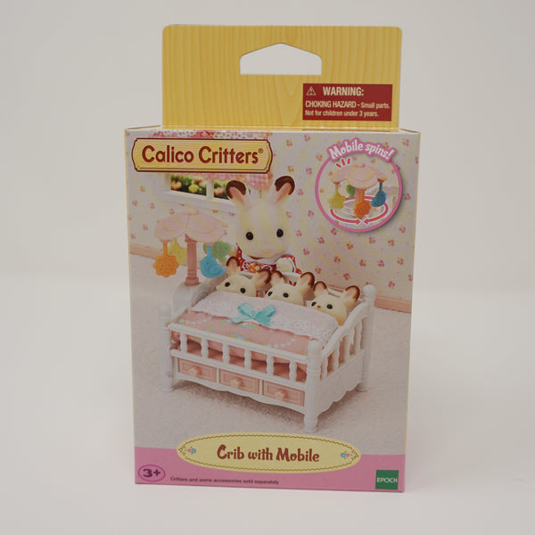 Crib With Mobile Calico Furniture - Calico Critters