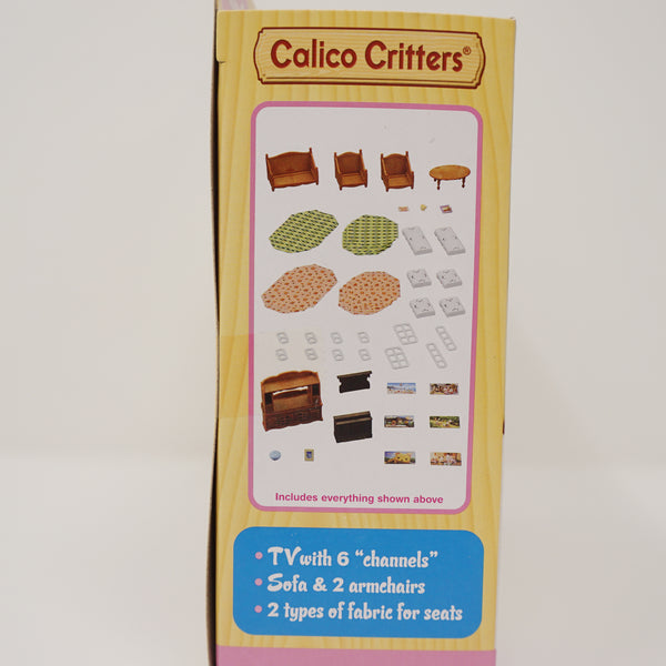 Calico Critters Comfy Living Room Set