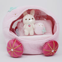 2015 Korilakkuma Strawberry Carriage Plush Bear Set - Korilakkuma Strawberry Theme Rilakkuma Store Limited - San-X