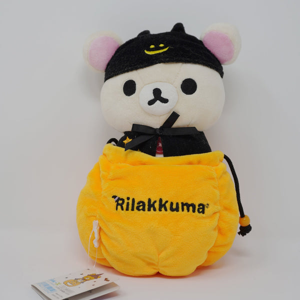 2009 Korilakkuma in Pumpkin Plush - Rilakkuma Halloween Store Limited