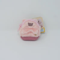 Pink Fuzzy Rilakkuma Mini Plush Backpack Keychain - Always with Rilakk –  Mary Bear