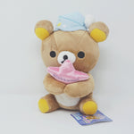 2009 Rilakkuma Staying up Late Theme Plush with Star (Tabletop Plush)