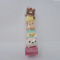 Parfait Tower Set Plush with Korilakkuma, Chairoikoguma, Rilakkuma & Kiiroitori - Sweets Amusement Park