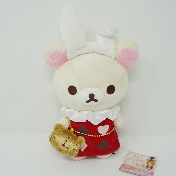 2018 Korilakkuma White Bunny Rabbit Plush - Rilakkuma in Wonderland - San-X