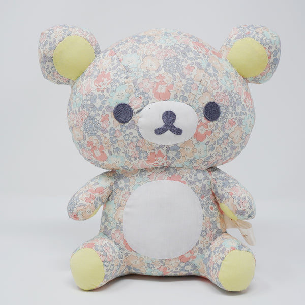 2016 Rilakkuma Blue Floral Bear Plush - Rilakkuma Store & Net Shop Limited