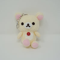 2019 Fuzzy Korilakkuma Plush Keychain  - Always with Rilakkuma - San-X