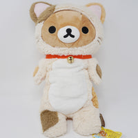 2015 Calico Cat Long Rilakkuma Plush - Rilakkuma Cat Theme