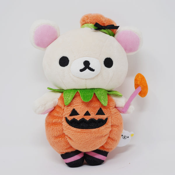 (No Tags) 2015 Pumpkin Korilakkuma Plush - Rilakkuma Halloween