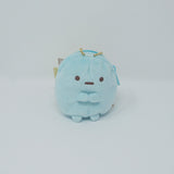 2015 Sumikkogurashi  Plush Keychain Blue Tapioca Coin Purse
