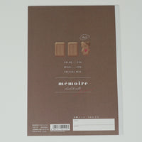 Notebook - Mémoire Chocolate Bear Theme - Kamio Japan