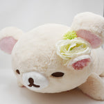 2019 Big Sleepy Korilakkuma meets Chairoikoguma Fuzzy Plush - Rilakkuma Store Limited