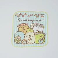 Sumikkogurashi Small Towel - Floral Design