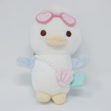 (No Tags) 2018 Penguin Plush Keychain - Korilakkuma's Vacation Theme - Rilakkuma San-X