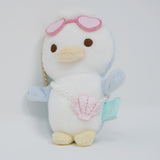 (No Tags) 2018 Penguin Plush Keychain - Korilakkuma's Vacation Theme - Rilakkuma San-X