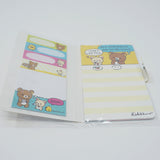 Rilakkuma Sticky Note Booklet - Laundry Design