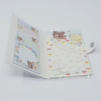 Rilakkuma Sticky Note Booklet - Korilakkuma Meets Chairoikoguma