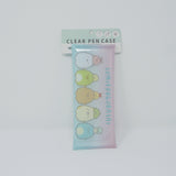 Sumikkogurashi Clear Pen Case - Holding Hands