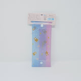 Rilakkuma Clear Pen Case - Pastel Heart Design