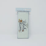 Rilakkuma Clear Pen Case - Slow Life with Rilakkuma