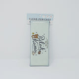 Rilakkuma Clear Pen Case - Slow Life with Rilakkuma