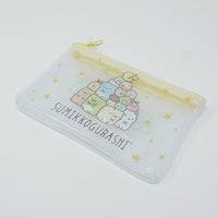 Sumikkogurashi Mini Clear pouch - Starry Design