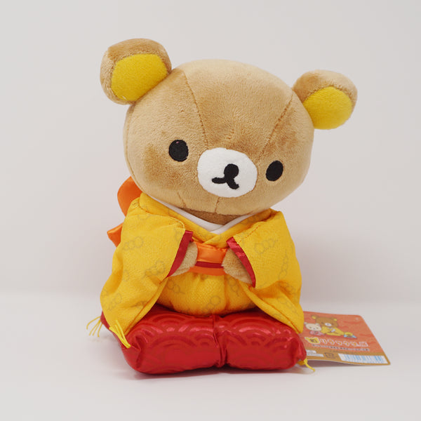 2016 Rilakkuma Kneeling Kimono Plush - Japanese Rilakkuma Exhibition Limited