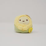 2020 Yellow Tapioca Corn Tenori Plush - Shirokuma's Corn Soup Theme Sumikkogurashi San-X