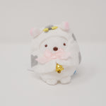 2020 Shirokuma in Cow Outfit Tenori Plush - 2021 New Year of the Cow Sumikkogurashi Collection