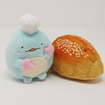 (No Tags, Detached) Baker Tokage Plush with Bread - Bakery Sumikkogurashi San-X