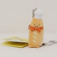 Bakery Store Manager Baguette Plush Keychain - Bakery Sumikkogurashi San-X