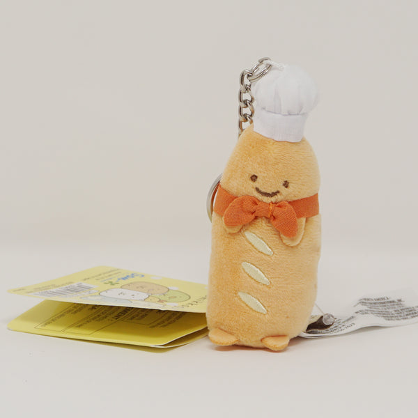 Bakery Store Manager Baguette Plush Keychain - Bakery Sumikkogurashi San-X