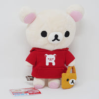 2011 Korilakkuma with Red Hoodie Plush - Rilakkuma Store Tokyo Station 2nd Anniversary