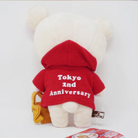 2011 Korilakkuma with Red Hoodie Plush - Rilakkuma Store Tokyo Station 2nd Anniversary