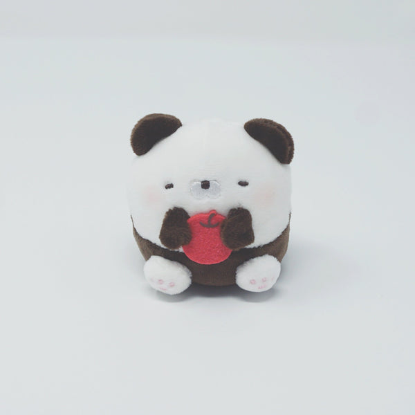 Hamipa Tenori Plush - Sitting with Apple (Eyes Closed)