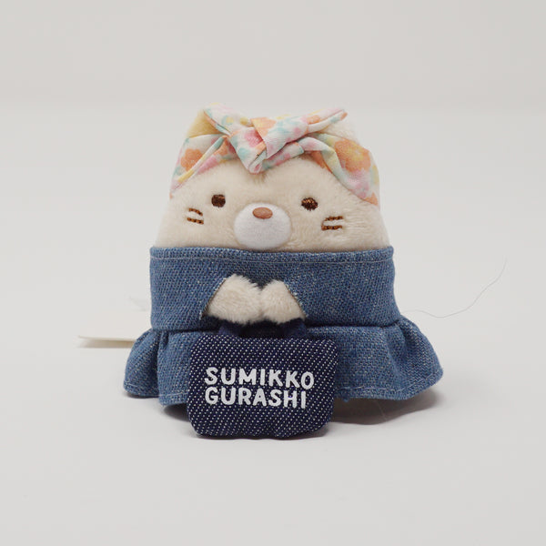 Neko Denim Outfit Tenori Plush - Sumikkogurashi Collection Denim Factory 2020