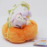 Pumpkin Basket Tenori Plush Set with Owl - Sumikkogurashi Collection Minikko Halloween - San-X