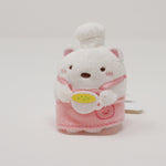 Shirokuma with Soup Tenori Plush - Shirokuma's Corn Soup Theme Sumikkogurashi San-X