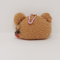 Korilakkuma Plush Card Holder - Rilakkuma Chocolate & Coffee