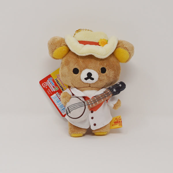 2017 Rilakkuma Musician Plush Keychain - Tower Records Limited