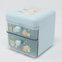 2020 Plastic Drawers Stationery Box Prize - Sumikkogurashi Bakery - San-X