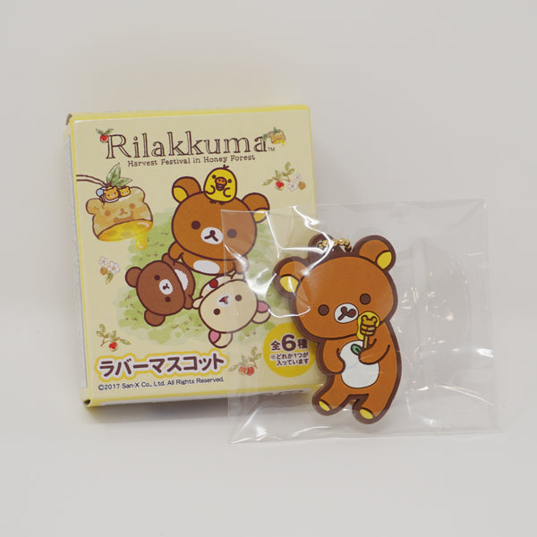Blind Box Rubber Mascot Keychain - Rilakkuma Honey Forest Theme