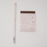 Mochi Latte Panda Stationery Set -  Kamio Japan