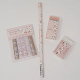 Mochi Latte Panda Stationery Set -  Kamio Japan