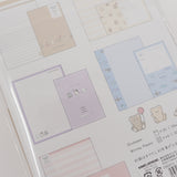 Letter Set - Juicy na Bear - Kamio Japan
