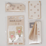 Hair Clips & Purse Care Pack - Juicy na Bear - Kamio Japan